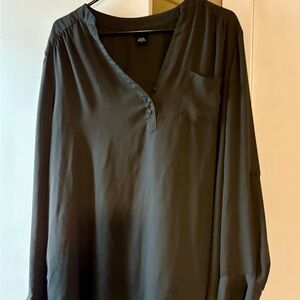 Elegant Black Women's Top